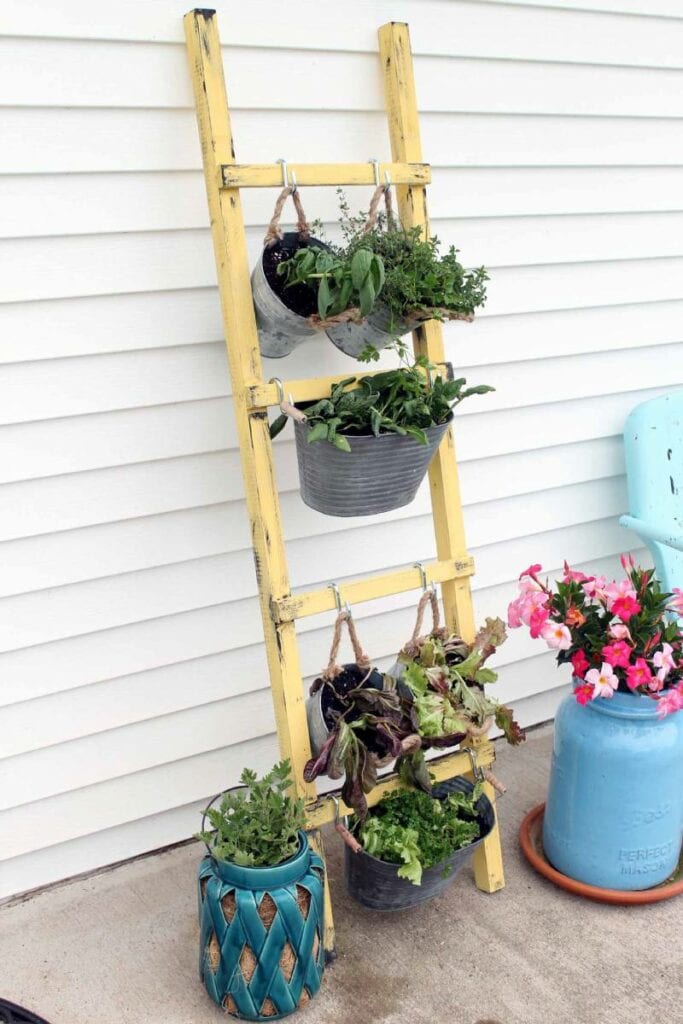 DIY vertical garden