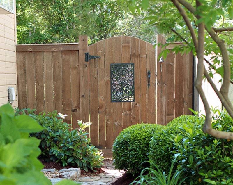 Garden Gate with a Window