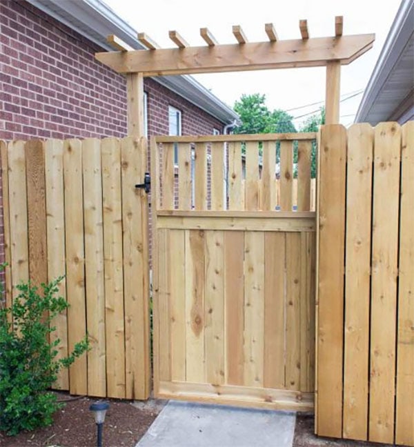 Wooden Garden Gate