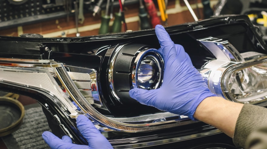 car headlight repair