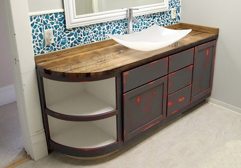 diy butcher block counter