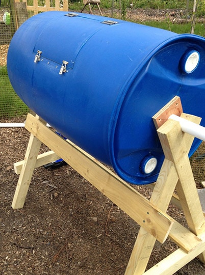 diy compost tumbler