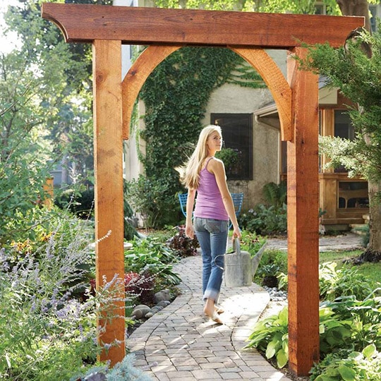 diy garden arch