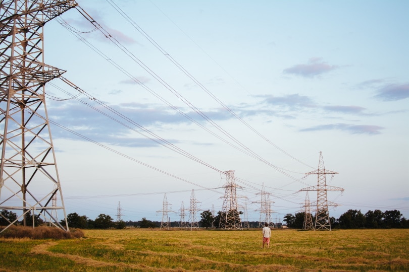 electric power lines