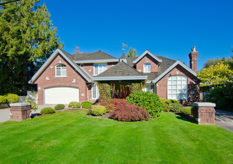 front yard landscape