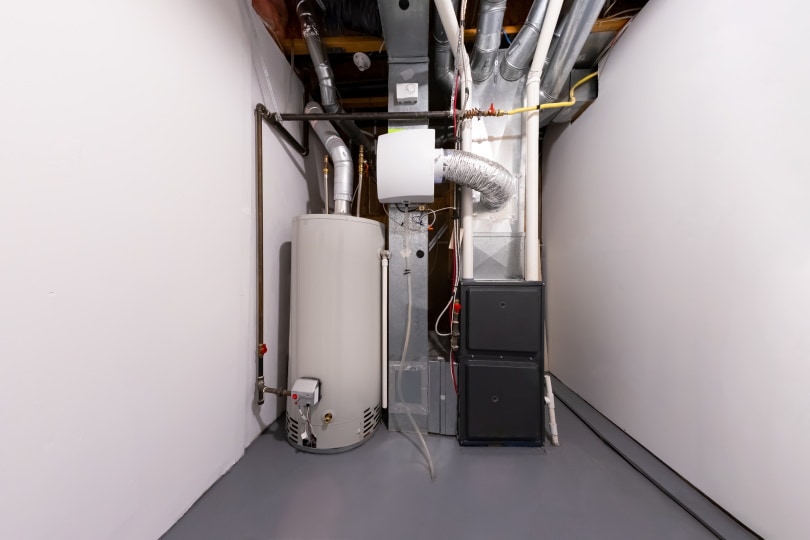 furnace set up