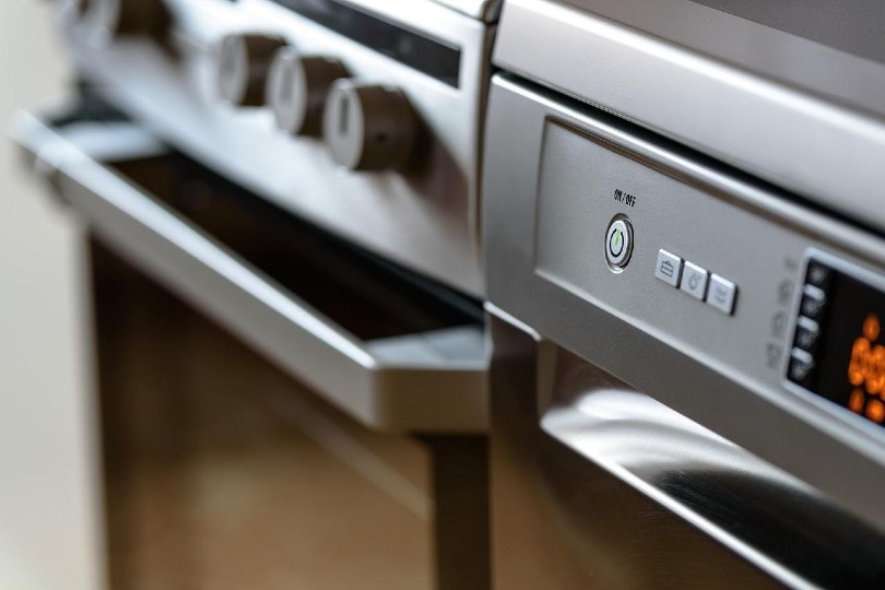 sleek and modern dishwasher