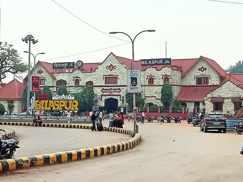 Bilaspur Junction Railway Station Building