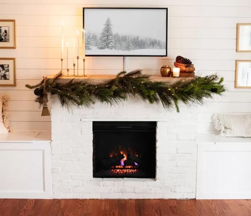 DIY Electric Fireplace