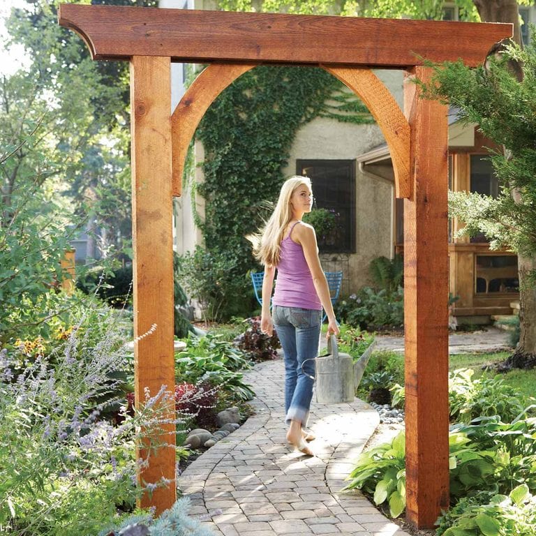 DIY Garden Arch