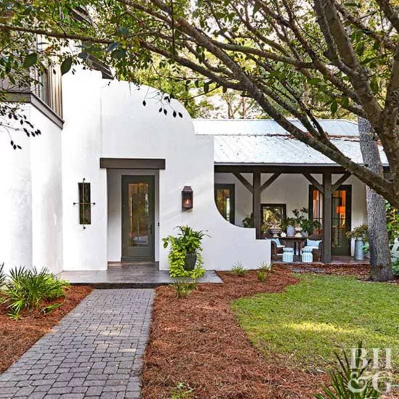 DIY brick path