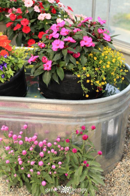 DIY floating planter
