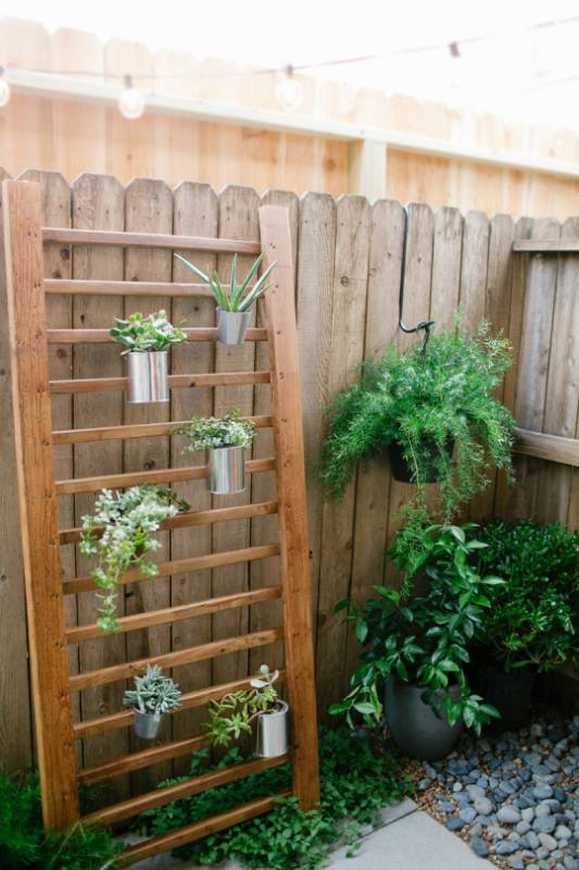 DIY vertical garden