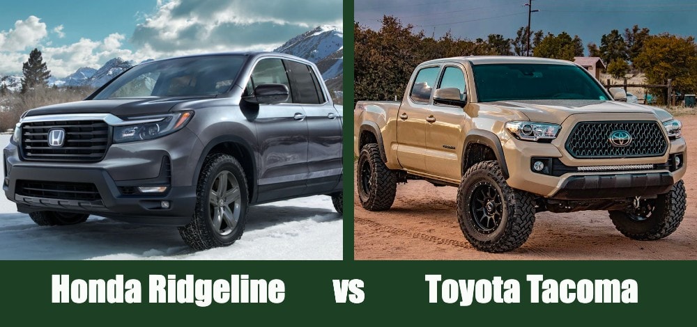Honda Ridgeline vs Toyota Tacoma