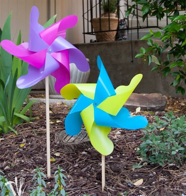 Oversized Outdoor Pinwheels