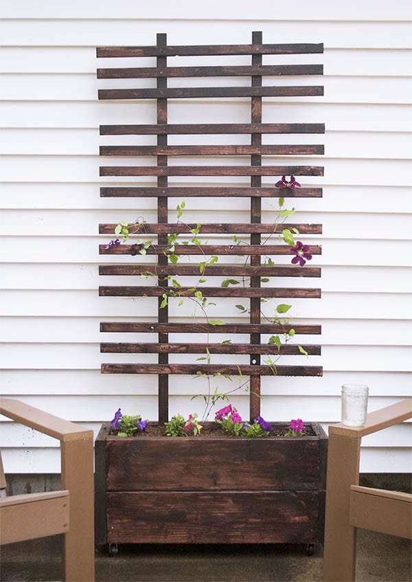 Planter Box Trellis