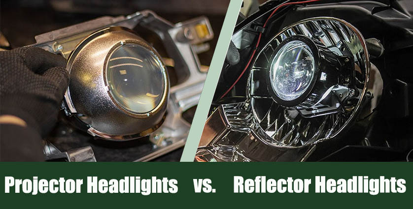 Projector Headlights vs Reflector Headlights