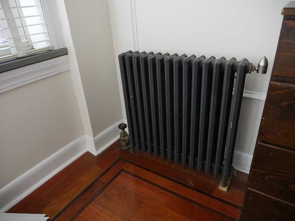 Radiators without covers