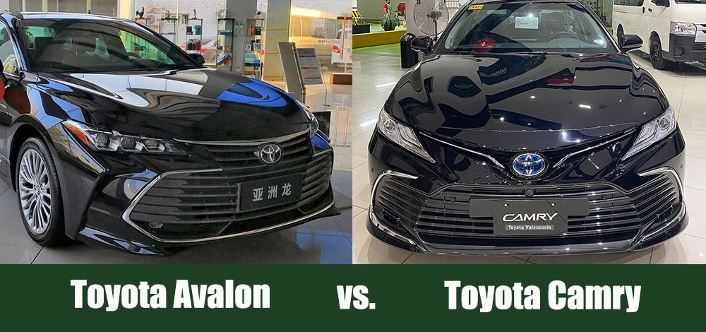 Toyota Avalon vs. Camry