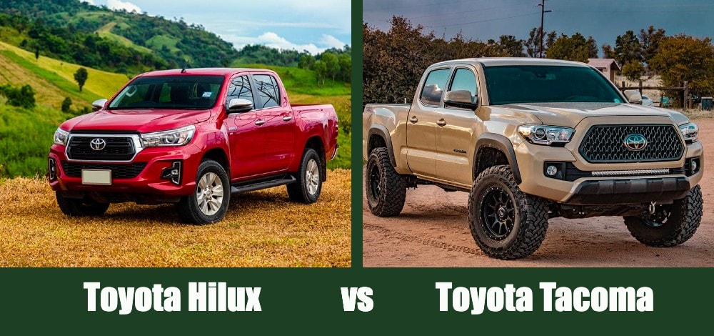 Toyota Hilux vs Toyota Tacoma