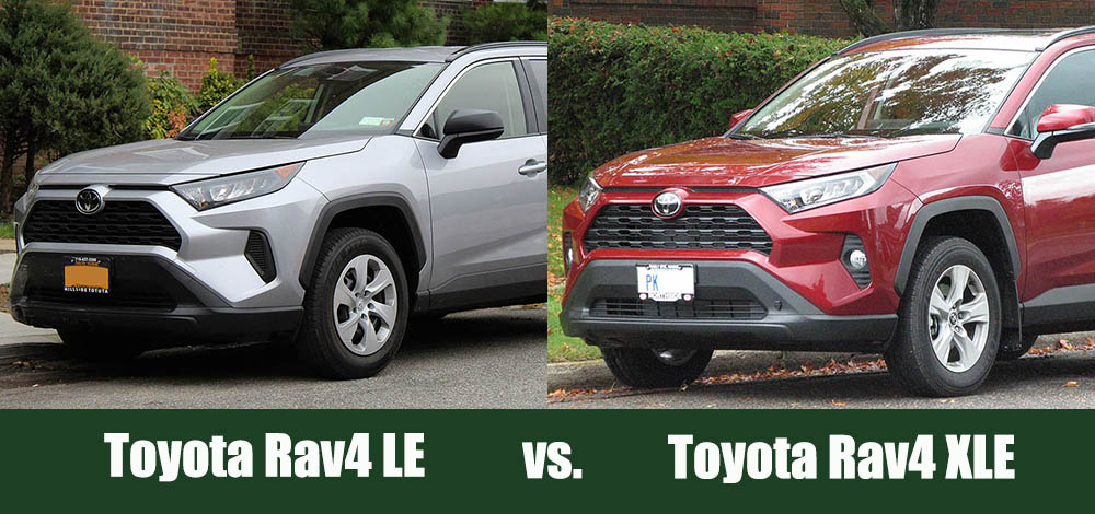 Toyota Rav4 LE vs XLE