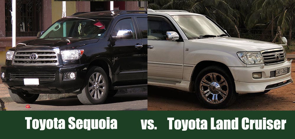 Toyota Sequoia vs Land Cruiser