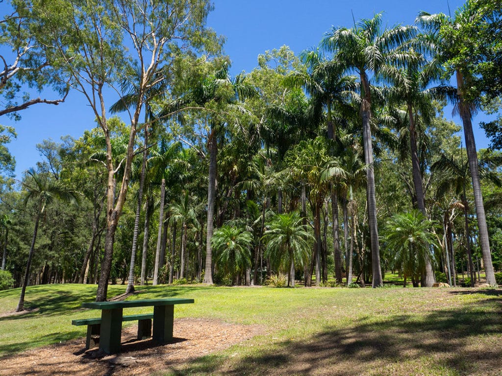 botanic garden in Emerald, Queensland