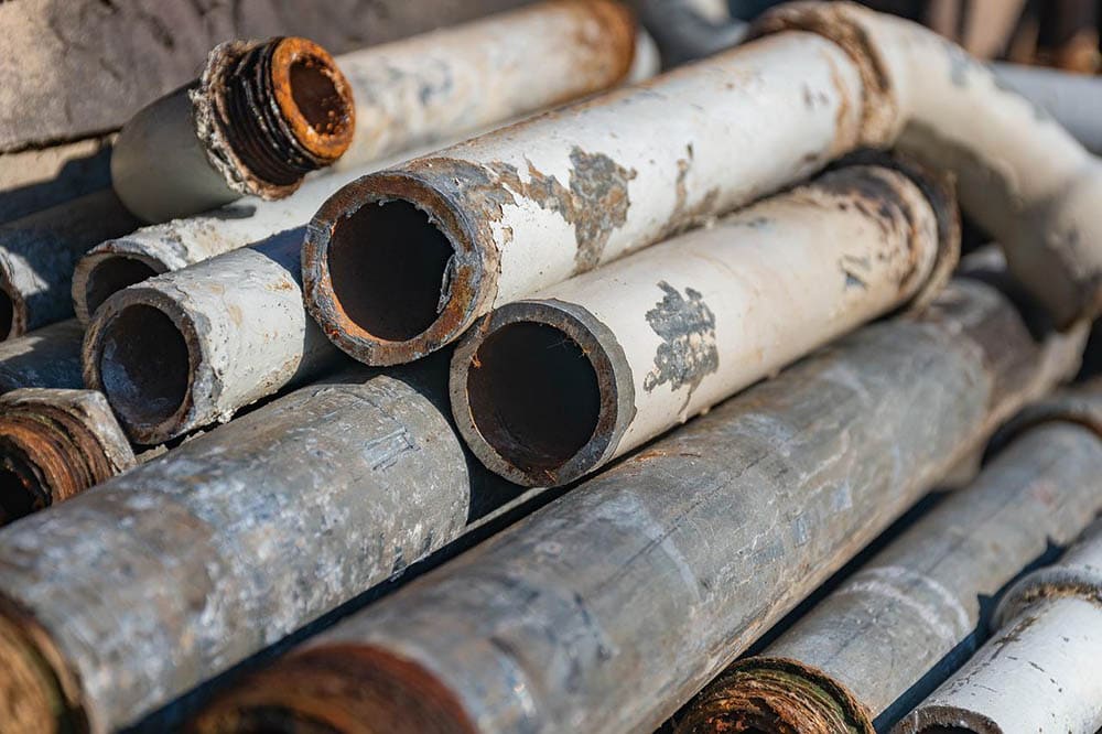 metal tube scraps