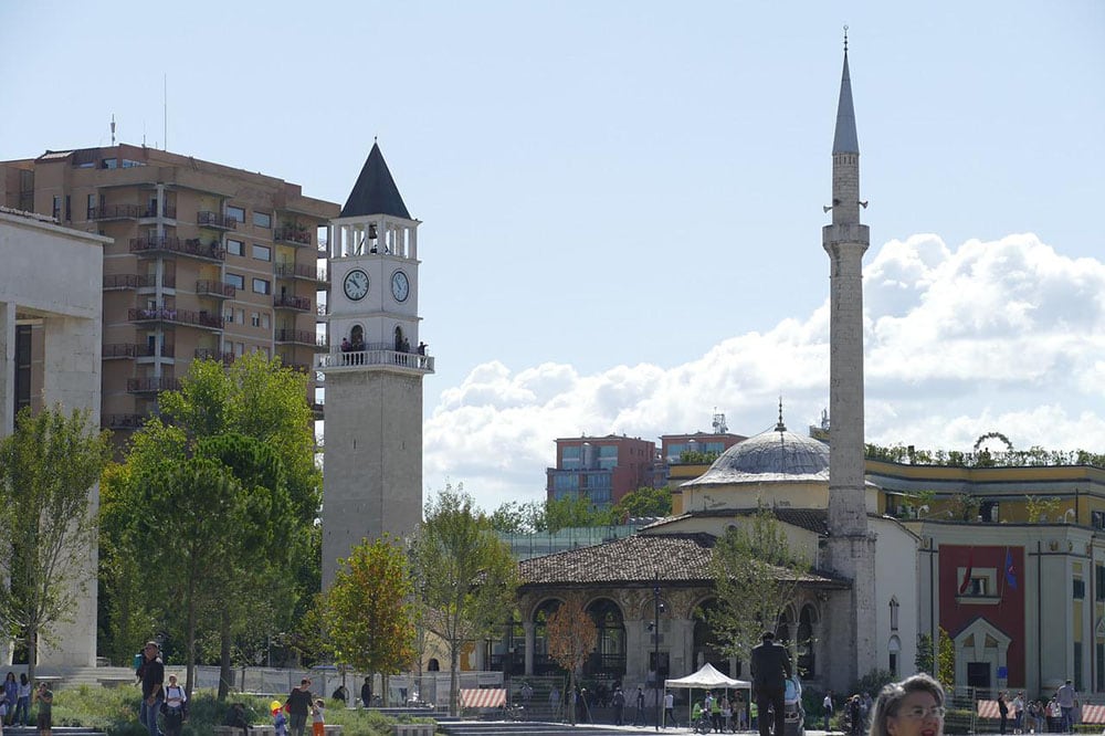 mosque in tirana, albania