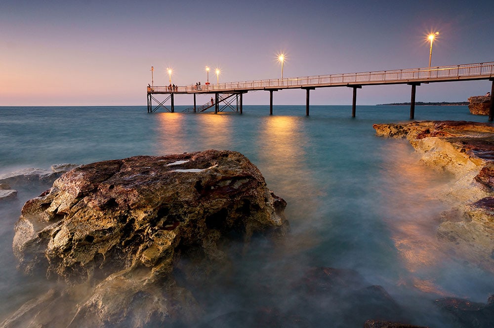 Nightcliff Jetty at Darwin Northern Territory