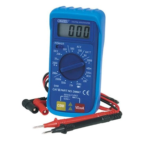 Draper 52320 Electrician Digital Multimeter with 16 Function