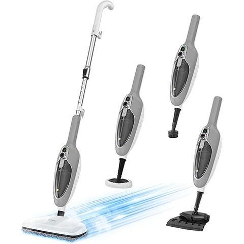 Steam Mop - 10-in-1 MultiPurpose Handheld Steam Cleaner Detachable Floor Steamer