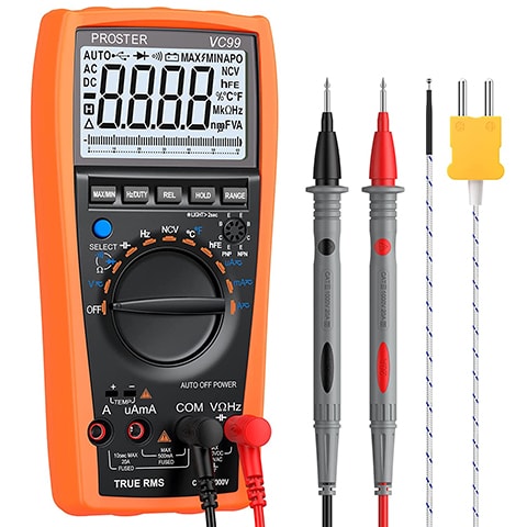 Draper 52320 Electrician Digital Multimeter with 16 Function