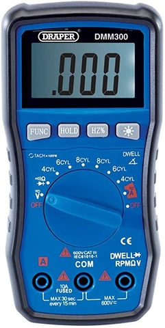 Draper 41821 Dmm300 Automotive Digital Multimeter