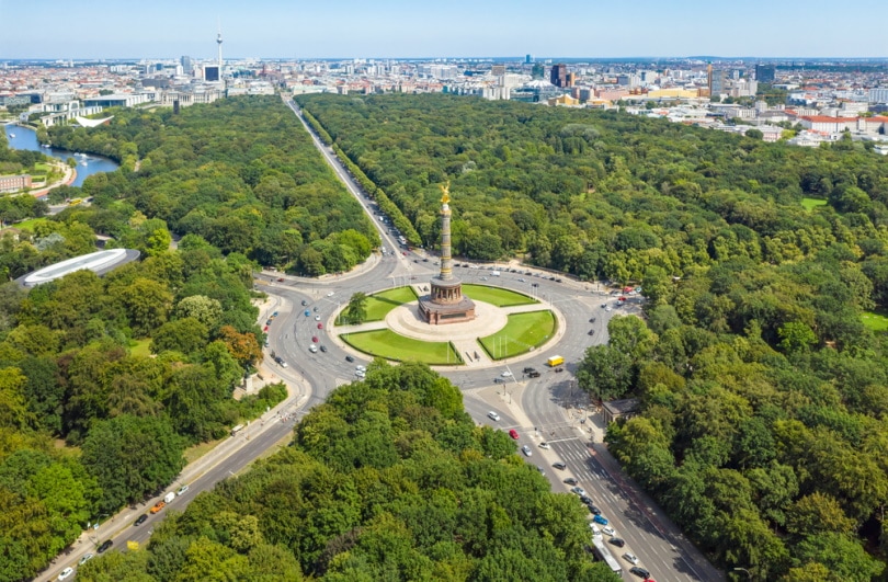 Berlin Victory Column roundabout