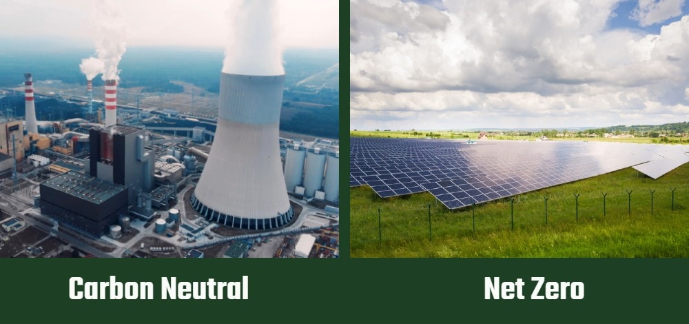 Carbon Neutral vs Net Zero