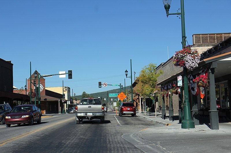 Downtown Whitefish Montana