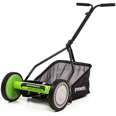 Greenworks Reel Lawn Mower