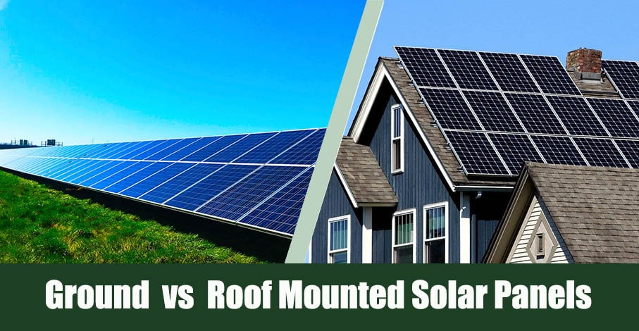 Ground vs Roof Mounted Solar Panels