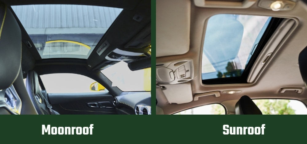 Moonroof vs Sunroof