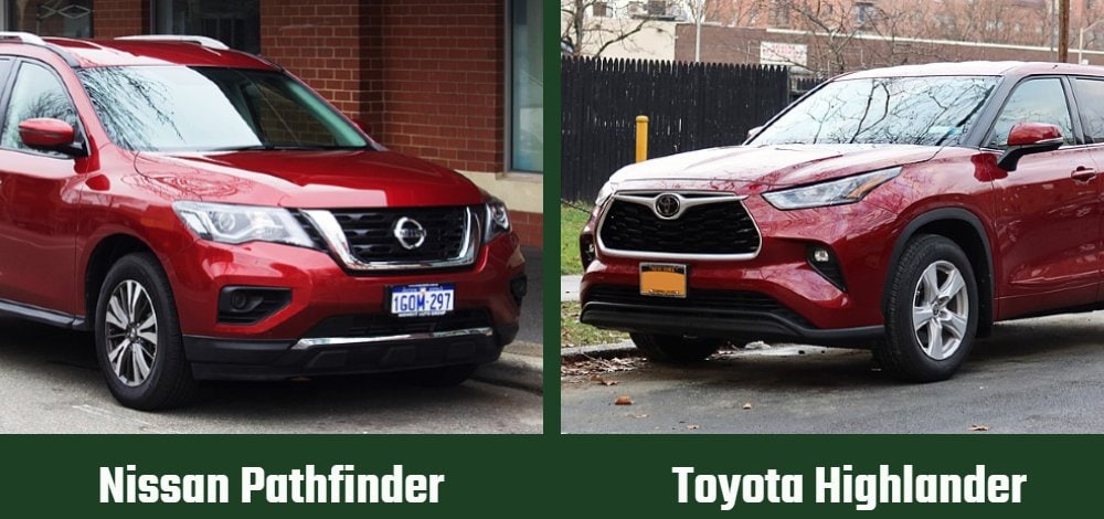 Nissan Pathfinder vs Toyota Highlander