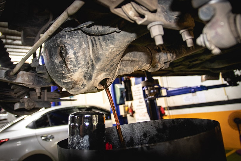 Replacing Differential Fluid
