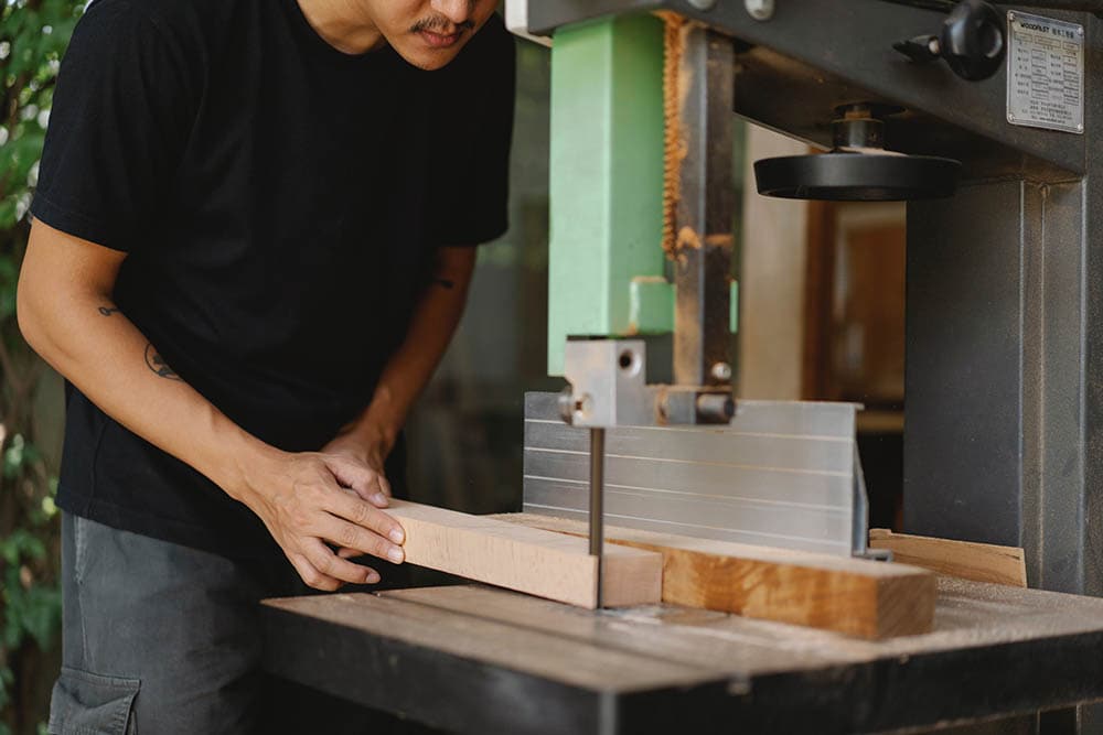 Wood band saw