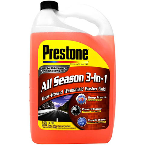 Year-Round Windshield Washer Fluid