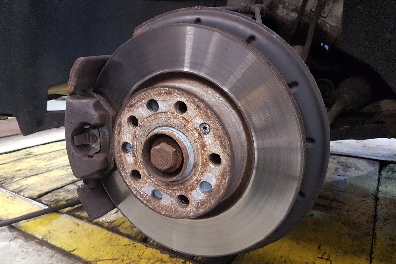 brake system of a car