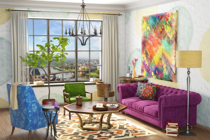 eclectic interior design