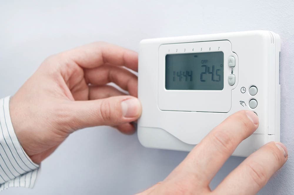 furnace setting panel