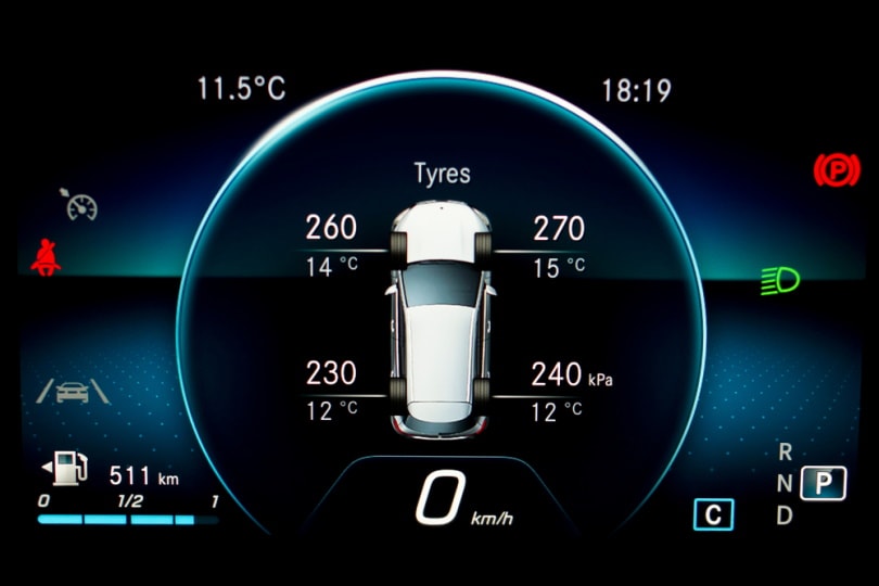 tire pressure monitor system