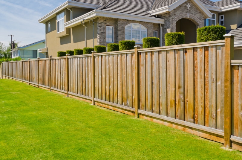 wood fence