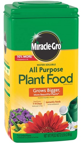 Miracle-Gro Water Soluble All Purpose Plant Food